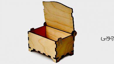 تصویر آموزش طراحی جعبه چوبی و برش با دستگاه برش لیزری